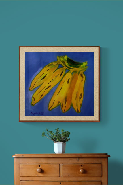 Angela Lemos Pintura Decorativa Banana