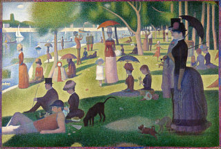 A Ilha de Grande Jatte Georges Seurat 1884