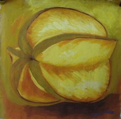 Carambola - Acrílico s/ lona