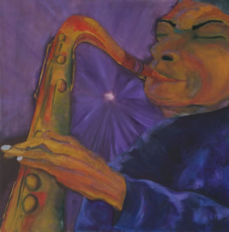 O saxofonista