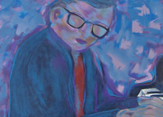 Pianista tocando bossa nova